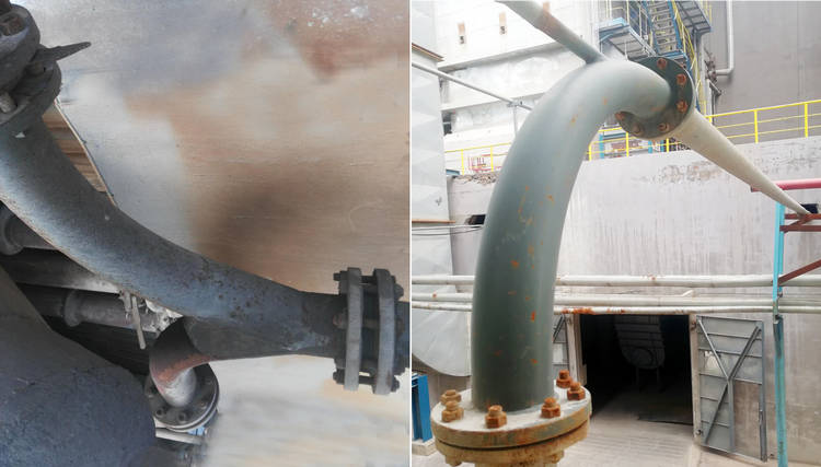 尊龙人生就是博首页牌耐磨陶瓷输灰管道的乐成案例