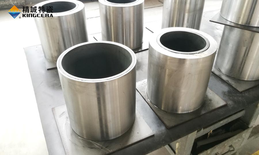 碳化硅管，，，碳化硅内衬陶瓷管