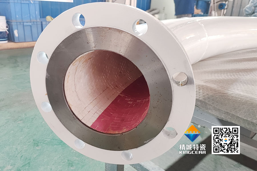 尊龙人生就是博首页ZTA陶瓷贴片耐磨管道