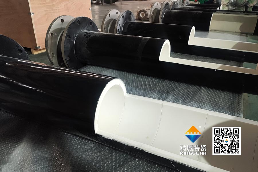 尊龙人生就是博首页特瓷K95等静压内衬陶瓷环进料管